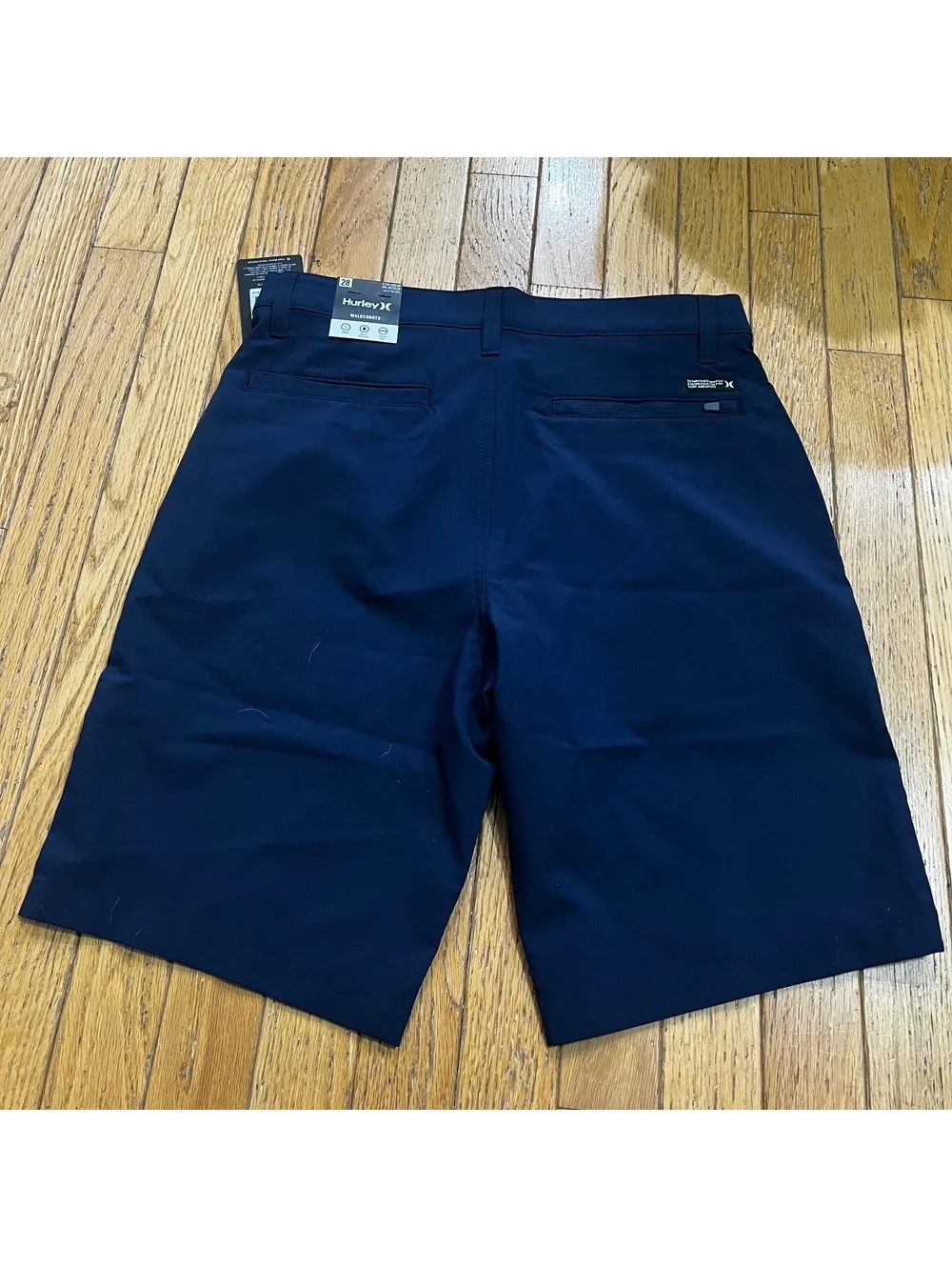 Hurley All Terrain Hybrid Walkshorts - Men's Size 28 Navy Blue